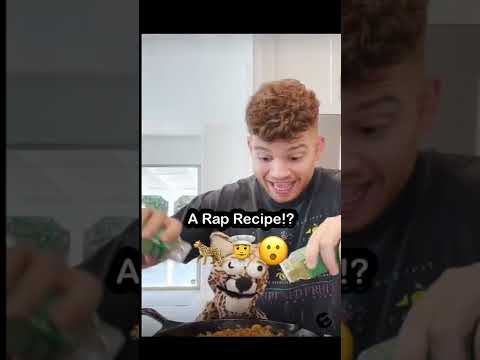 A rap recipe!? 🐆👨‍🍳😮