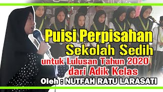 Download lagu PUISI PERPISAHAN SEKOLAH PALING SEDIH UNTUK KAKAK KELAS DARI ADIK KELAS 2022 mp3
