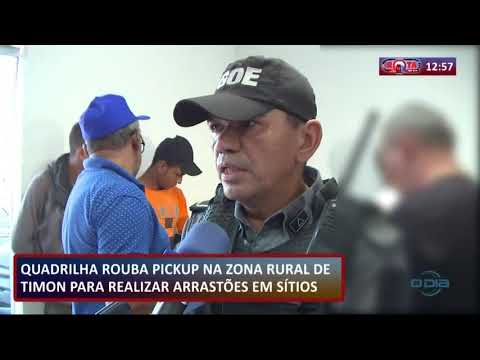 ROTA DO DIA 09 09  Quadrilha rouba pickup na zona rural de Timon