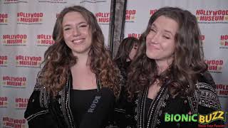 Actresses Chiara D'Ambrosio & Bianca D'Ambrosio Interview at Tribute to Veterans & Bob Hope Event video