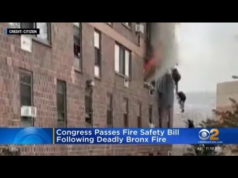 Congress passes fire safety bill following deadly Bronx fire