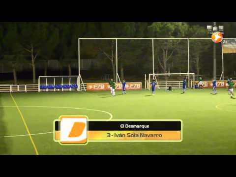 Fútbol 7 Bravo. Primera División. Jornada 18. Traque&Duendes 2 - 6 Desmarque.