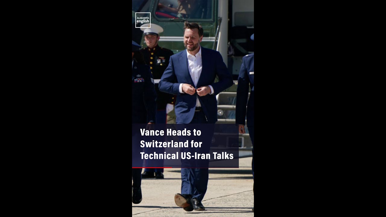 Video | US Vice President JD Vance departs Washington for US-Iran talks