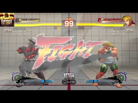 Shin Manolo Akuma vs ps4 online ken