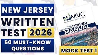 New Jersey Permit Test 2026 | MVC Written Test Practice | NJ MVC Permit Test & Written Exam