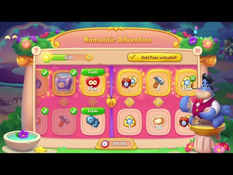 @Fishdom Level 10712. Romantic Adventure Level 6 🔓