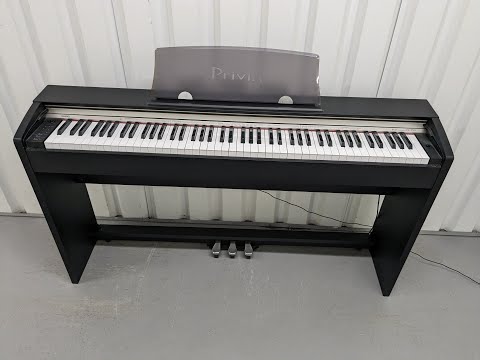Casio Privia PX-730 digital piano in satin black finish stock number 24219