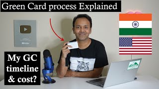 Green card application process | My Green Card Timeline and cost | ग्रीन कार्ड कैसे मिलता है?
