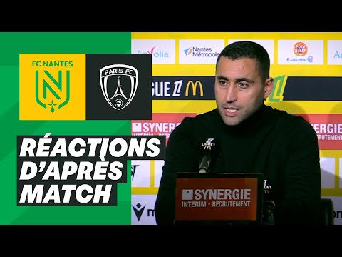 🎥🎙️ [J18] FC Nantes - Paris FC : la réaction d’Ahmed Kantari