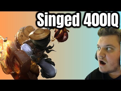 Singed mini Jonanzo montage(400 IQ, insane outplay 1v 9) -League of Legends