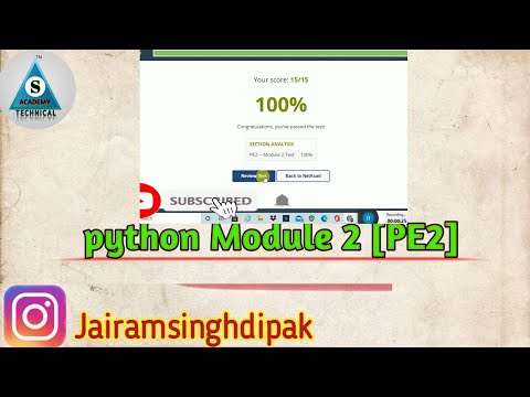 Pe2 Python Module 2 Essentials 2 Cisco Python Assignment Module 2 Essentials 2 Cisco Solution Pe