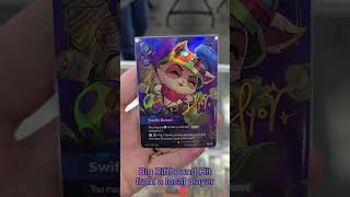Teemo Signiture card from Riftbound TCG #riftbound #tcg #cardgames #teemo #leagueoflegends