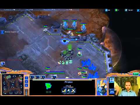 Gaulzi Cannon Rushing Insane AI - Starcraft 2