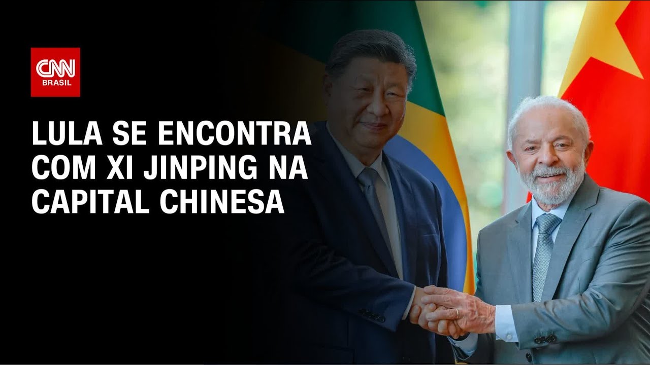 Lula se reúne com Xi Jinping em Pequim na terça (13) | LIVE CNN