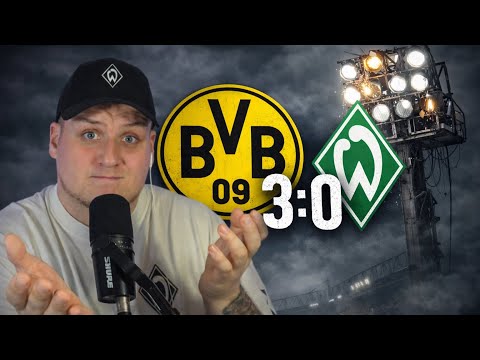 A good first half – then a total collapse | Borussia Dortmund 3-0 SV Werder Bremen! 🙄