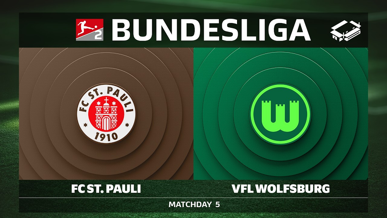 FC St. Pauli vs. VfL Wolfsburg | Matchday 5 - Bundesliga 2 2026/27