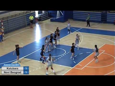 NBSC 2017 : Girls 2005, Kolubara - Novi Beograd 11:20