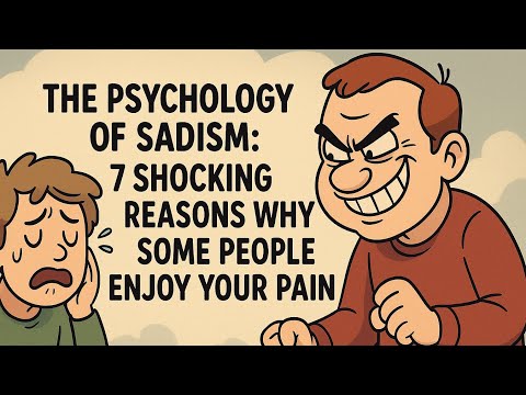 The Psychology of Sadism: 7 Shocking Reasons Why Some People Enjoy Your Pain | Darkly Human