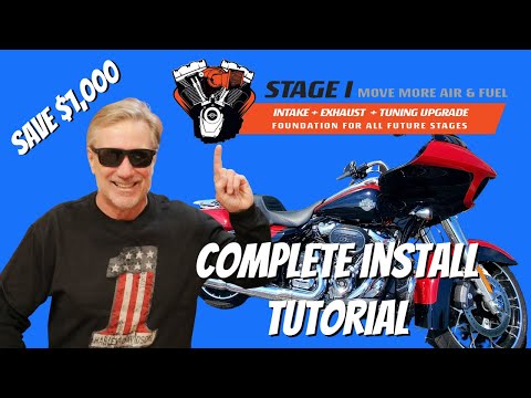 How to Harley Stage 1 Upgrade Complete Install Tutorial #harleydavidson