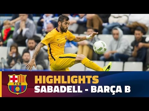 [HIGHLIGHTS] FUTBOL (2AB): CE Sabadell - FC Barcelona B (1-1)