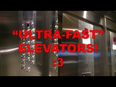 Schindler Traction Elevators @ 8 King Street East Toronto, ON (1080p Retake)