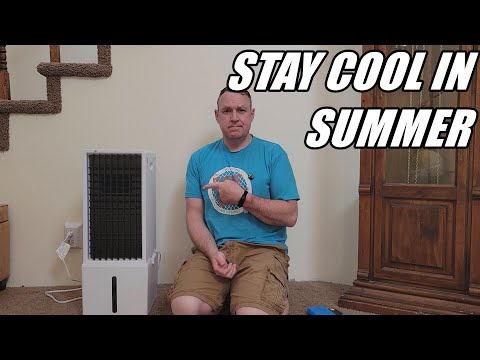 COOLECH Portable evaporative cooler review - Stay cool in the summer!