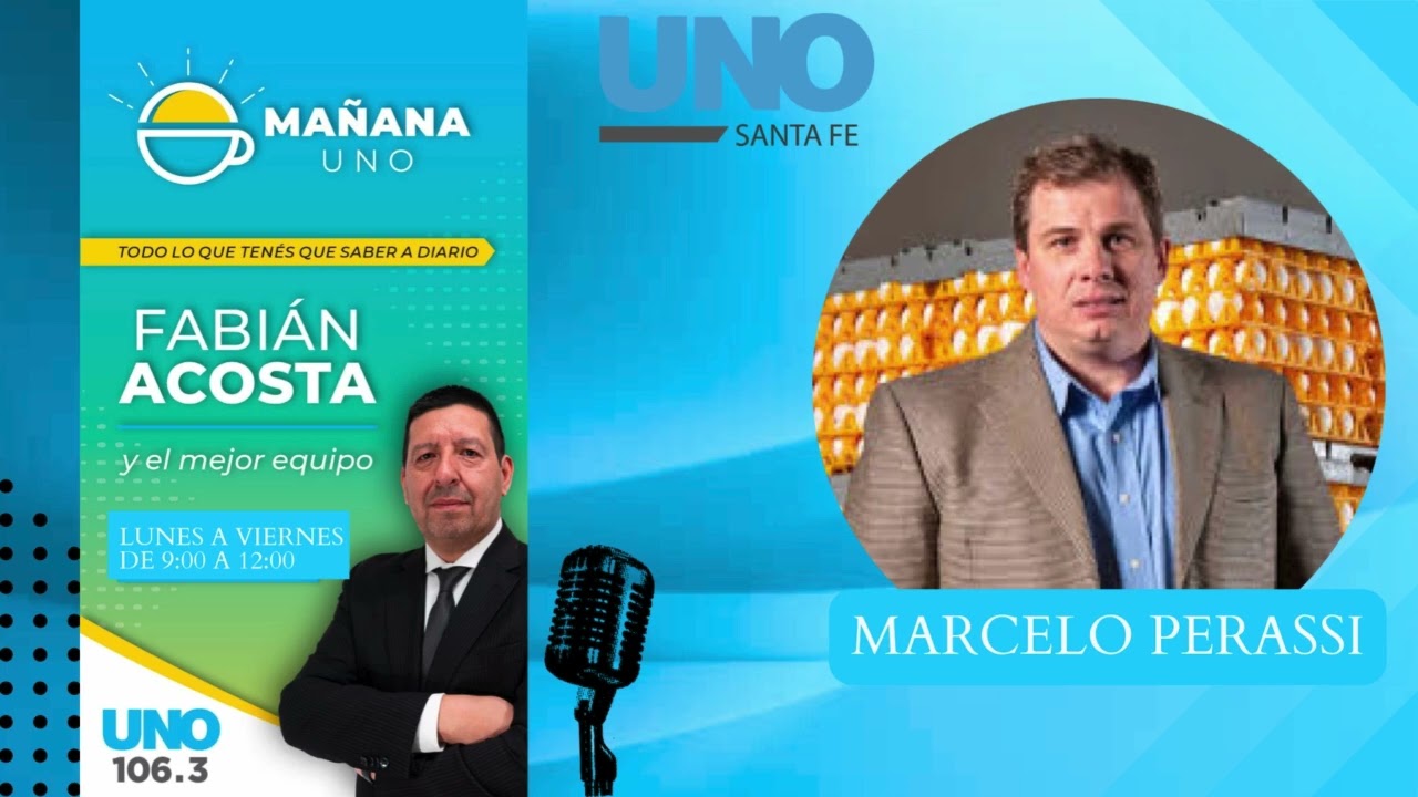 Marcelo Perassi y el récord de producción y consumo de huevos en el país