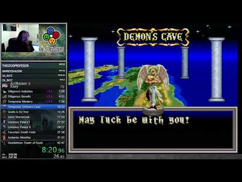 Actraiser 2 (SNES) speedrun in 41:43 by Skipsy - Easy