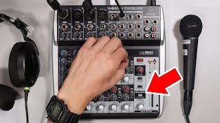 Video thumbnail for Creating a Headphone Mix on the Behringer Q1202USB Mixer by Podcastage2