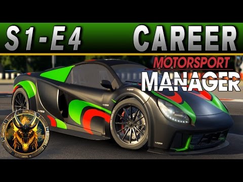 Motorsport Manager GT Career Mode S1E4 - OUR DRIVER IS POSSESSED!