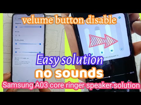 Samsung A03 core no sound problem Solution / Samsung A03 core ringer speaker problem solution