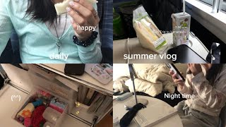 isfj社会人日常vlog📡★ ♡ʾʾ amood購入品紹介。最近の夜の過ごし方散らかった部屋片付け、日帰り旅行in山梨⛰️🍀