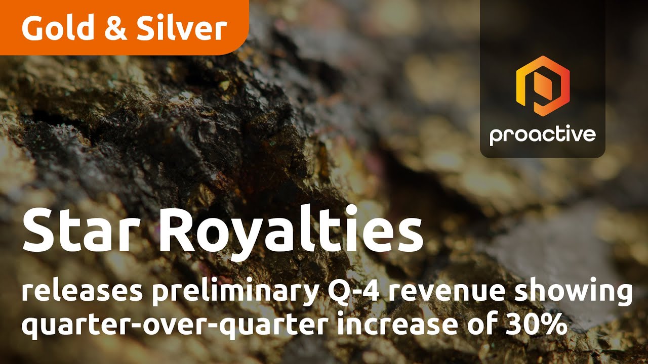 Star Royalties releases preliminary Q-4 revenue showing quarter-over-quarter increase of 30%