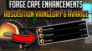 AQW FORGE CAPE ENHANCEMENTS! Absolution, Vainglory, and Avarice (Complete Guide)