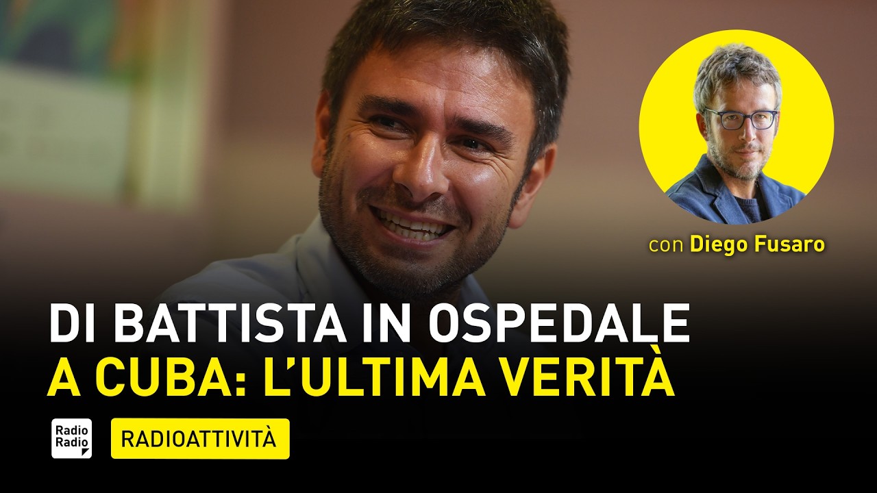 DI BATTISTA COLPITO DA ICTUS A CUBA: SPUNTA L'IPOTESI CHE INQUIETA TUTTI