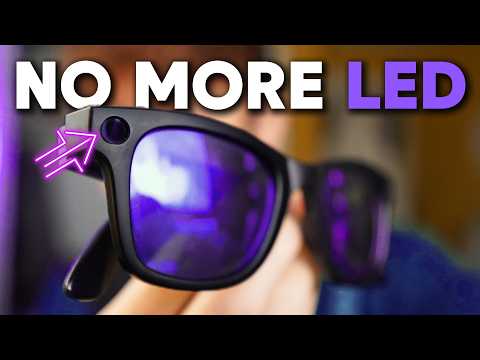 NEW Ray Ban Meta Remove LED Light Accessory WORKS!