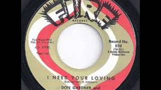 I Need Your Loving  - Don Gardner & Dee Dee Ford