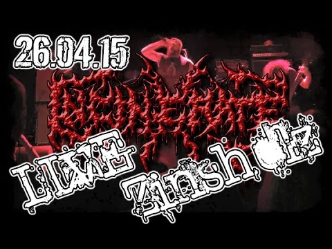 Incinerate Live -  Eradicating Europe - Zinsholz 26.04.15 - Dani Zed - 3 Cams
