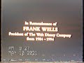 Walt Disney Pictures 1995 VHS