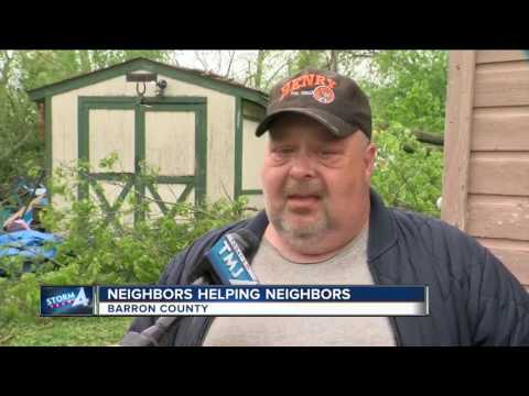 Neighbors helping neighbors: Barron County rebuilds after tornado