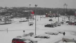 preview picture of video 'Winterstorm Thor and the snow it left in La Grange, Ky.'
