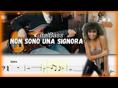 #ItalBass: Loredana Bertè - Non Sono una Signora - Spartiti per Basso Elettrico