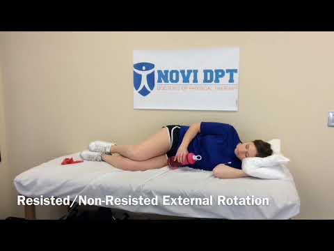 Resisted/Non-Resisted Shoulder External Rotation