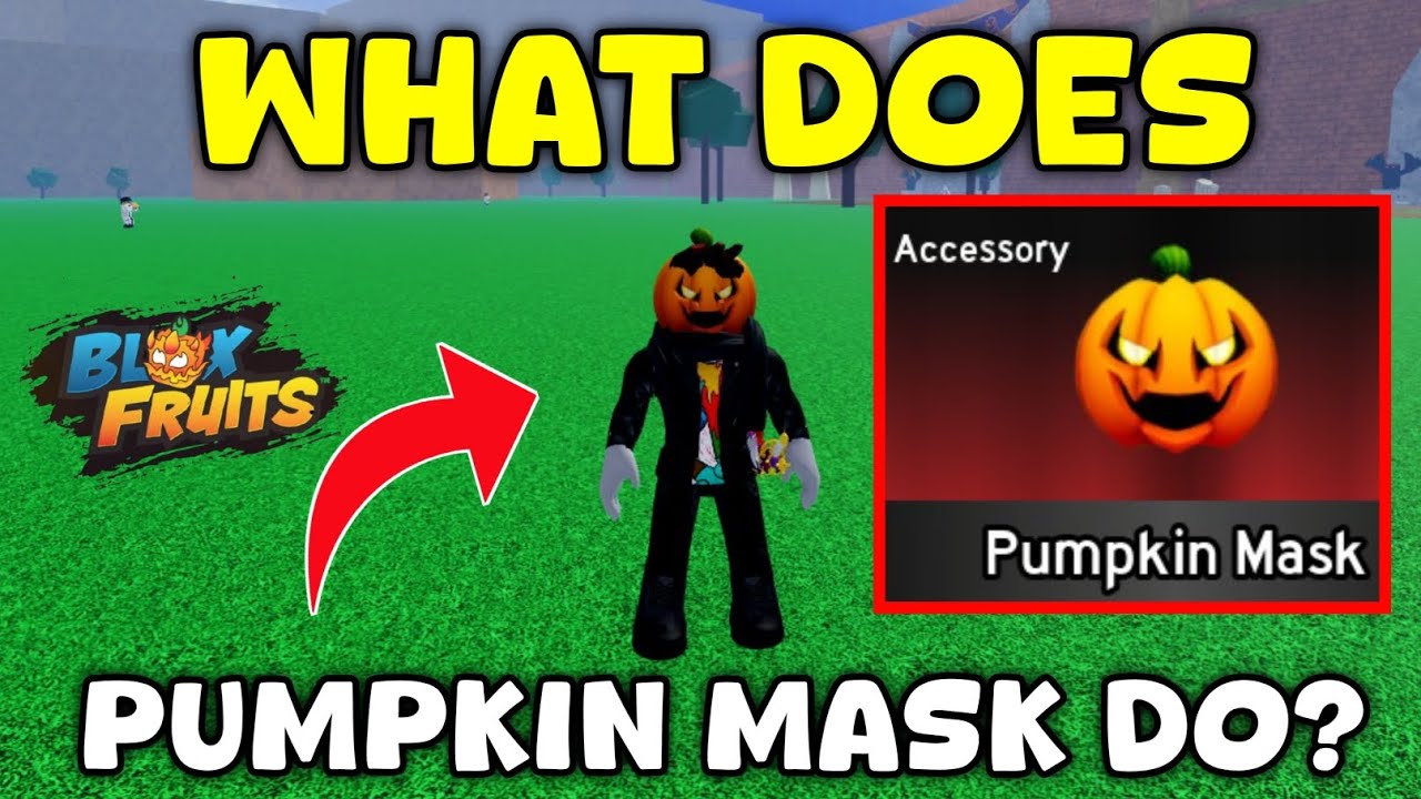 What Does Pumpkin Mask Do In Blox Fruits Roblox | How To Get Pumpkin Mask In Blox Fruits
