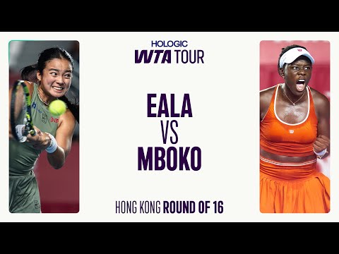Alexandra Eala vs. Victoria Mboko | 2025 Hong Kong Round of 16 | WTA Match Highlights