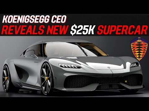 Koenigsegg CEO Reveals New $225,000 Supercar?