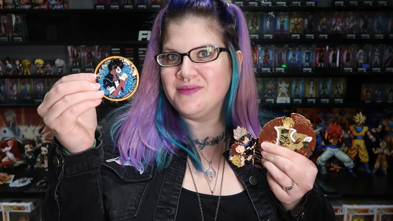Enamel Pin Haul: Patreon Anime Pins