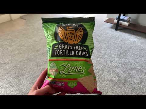 Siete Tortilla Chips Grain Free Gluten Free Chips Paleo & Vegan Snacks Review