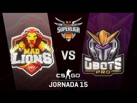 MAD LIONS E.C. VS GBOTS - MAPA 1 - SUPERLIGA ORANGE - [#SUPERLIGAORANGECSGO15]