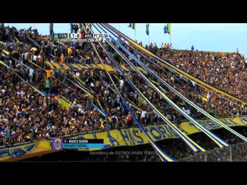 Gol de Ruben. Central 1 - Argentinos 0. Fecha 28. Primera División 2015. FPT.